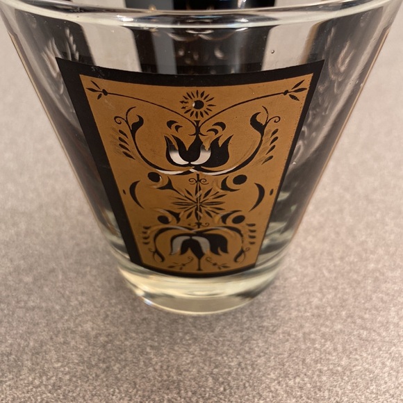 Vintage mcm low ball whiskey glass. O/S - Picture 4 of 7